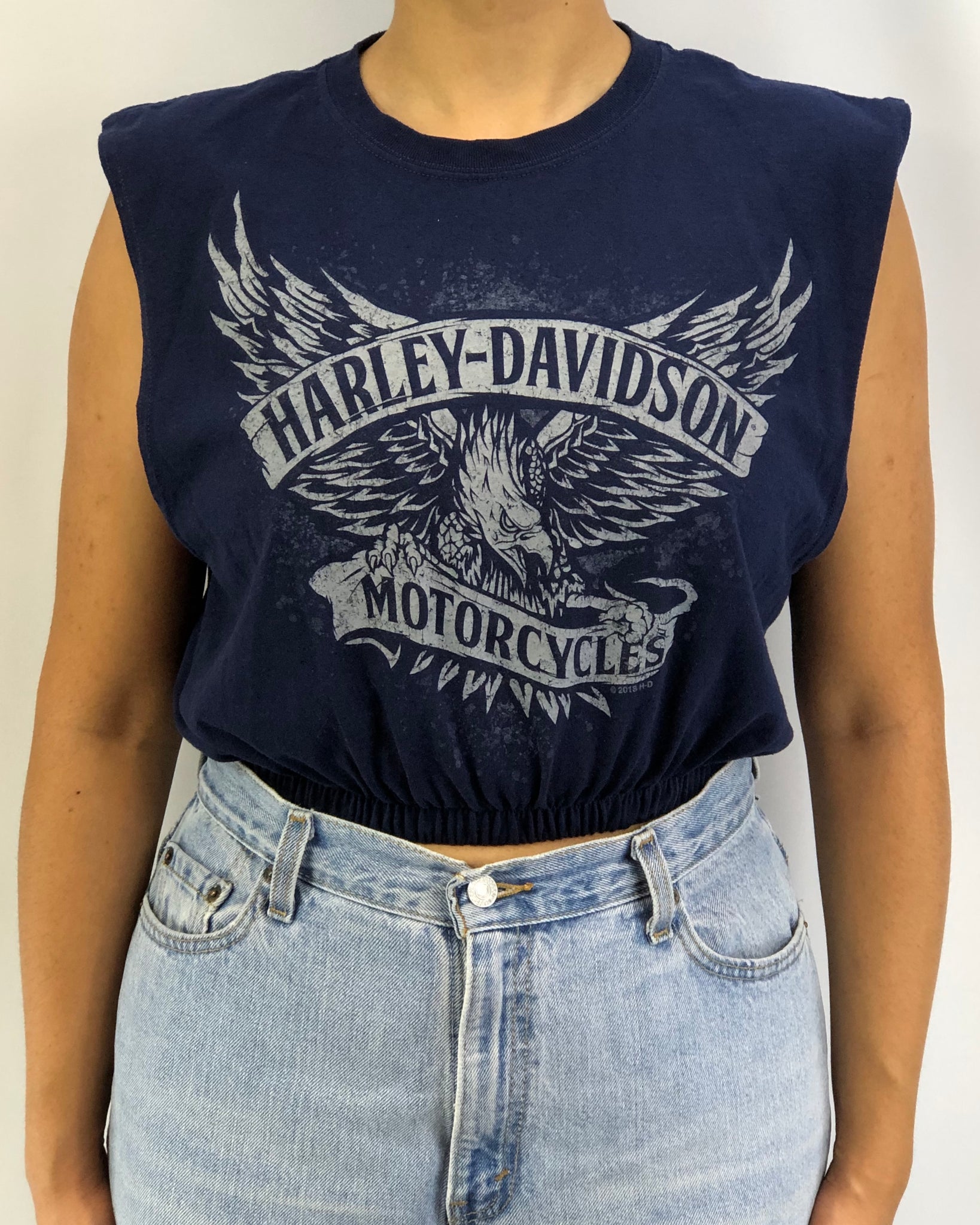 harley davidson crop top