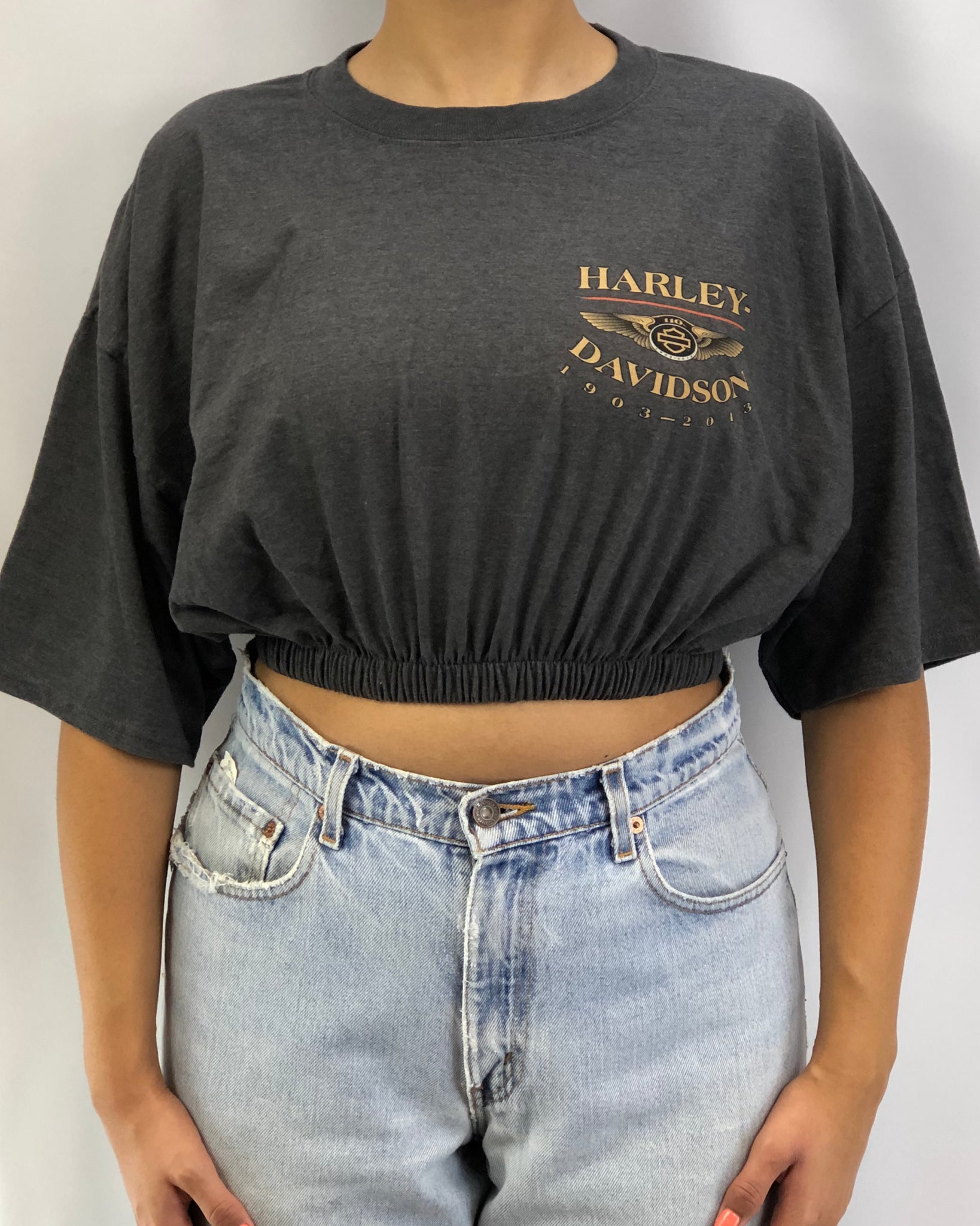 harley davidson crop top