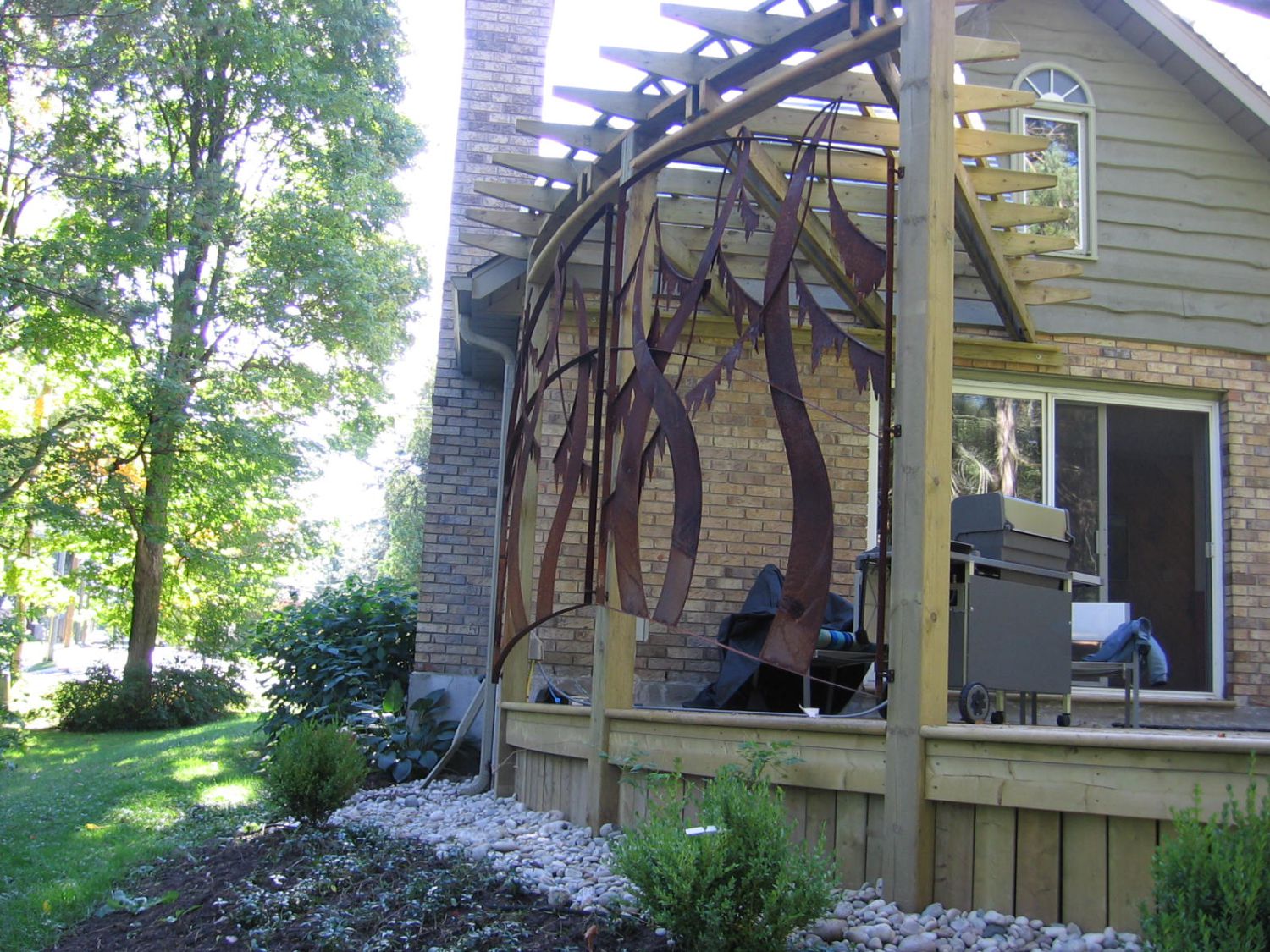 Forest Screen for pergola