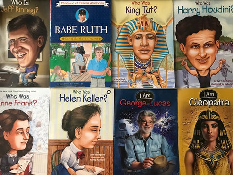 who was is kids biographies chapter books