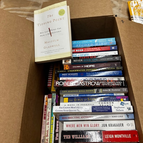 nonfiction adult trade bestseller big box of books