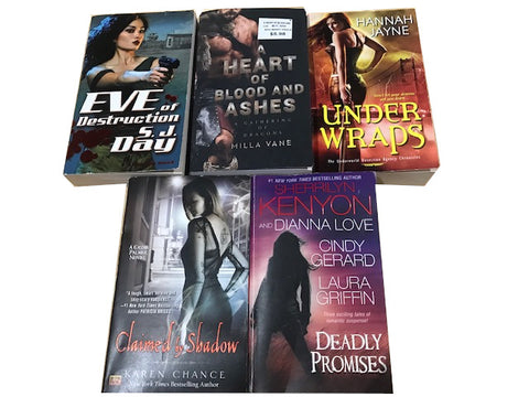 paranormal supernatural romance paperback books sold by the book bundler