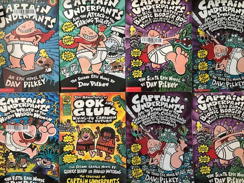 The Adventures of Captain Underpants by Dav Pilkey: A Children's Book –  TheBookBundler