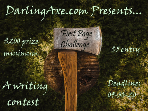 The First Page Challenge: a writing contest for novelists