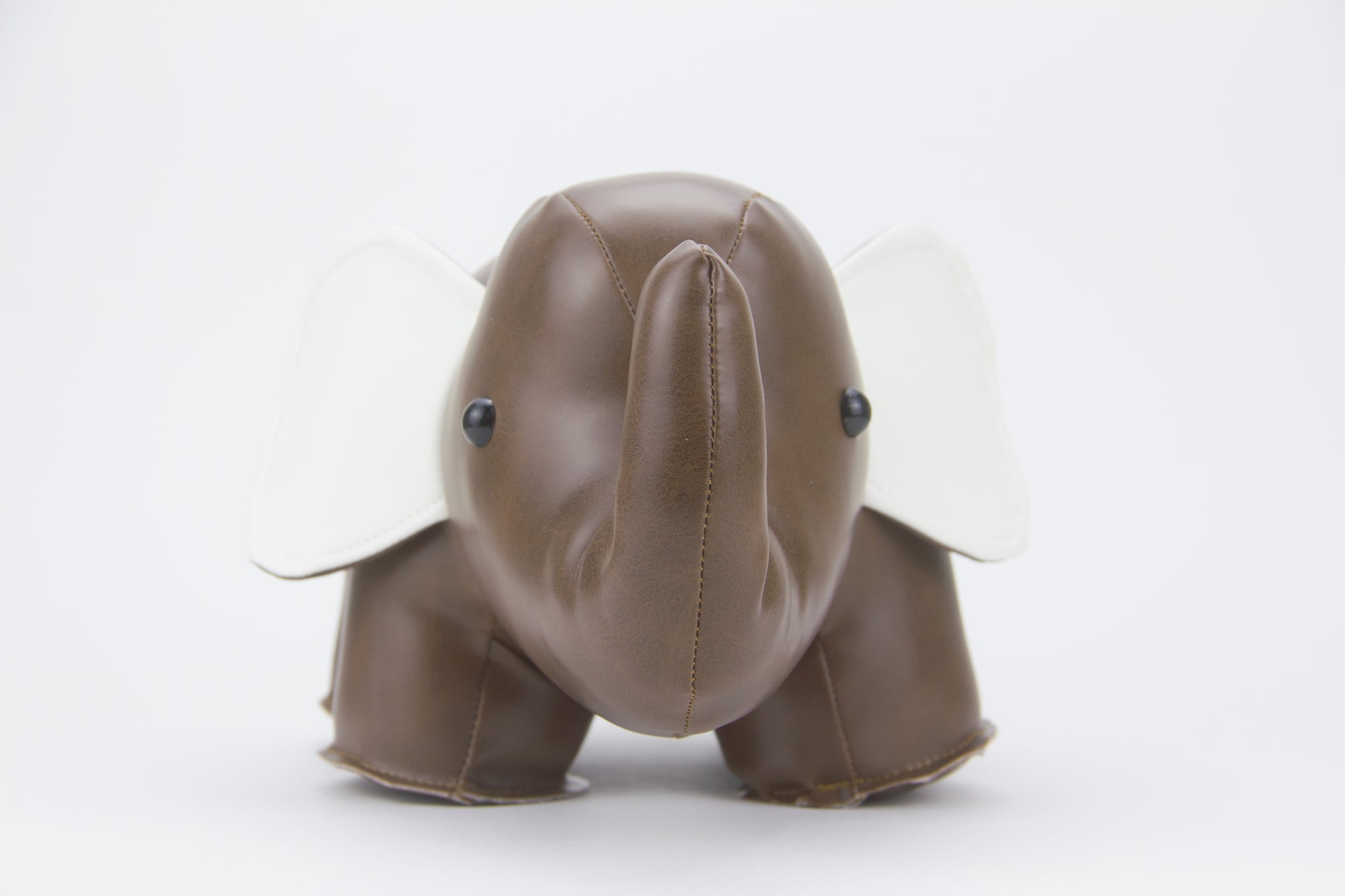 leather stuffed elephant