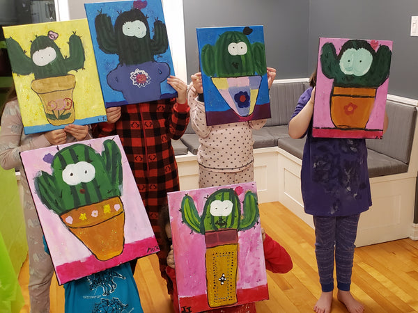 Fête d'enfants - atelier de peinture à Gatineau