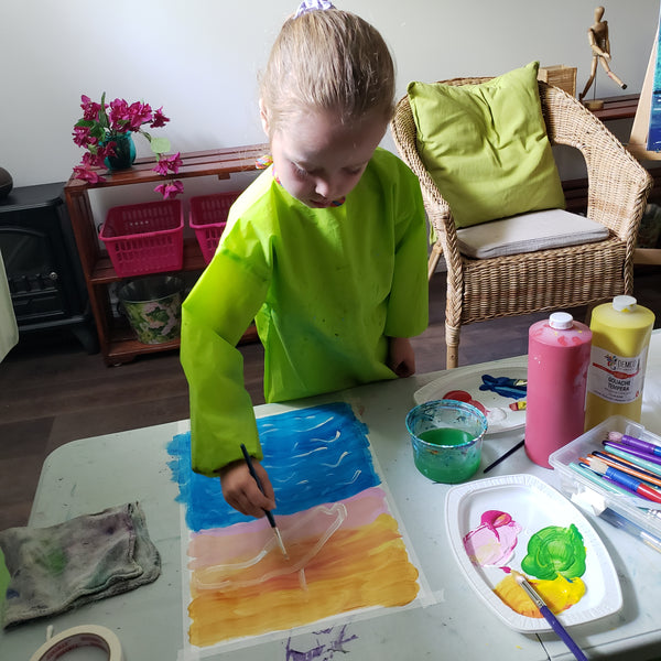 Peinture à l'eau gouache liquide pour enfant