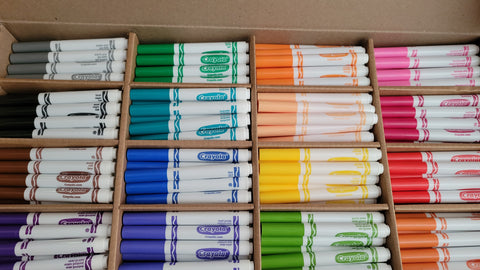 Boîte de 256 marqueurs de Crayola
