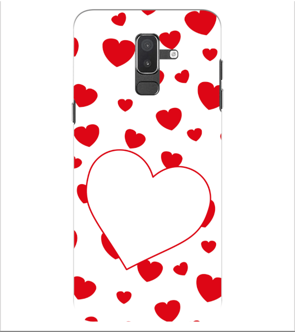 Loving Hearts Back Cover for Samsung Galaxy J8 (2018)