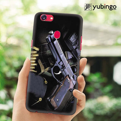 Guns And Bullets Back Cover for Oppo F5 : Oppo F5 Youth-Image2