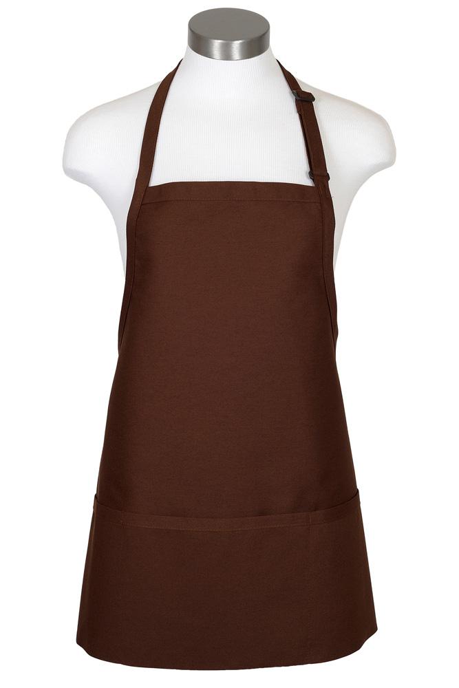 brown apron