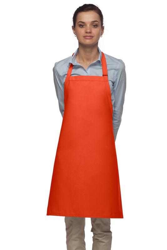 orange apron