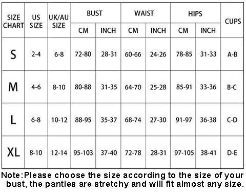 Size Chart – Löv Lingerie