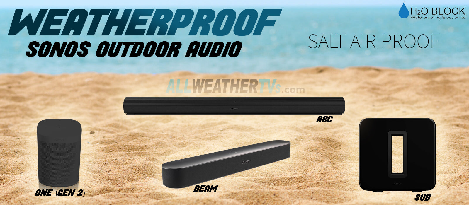 Weatherproof Sonos One - Weatherproof Televisions