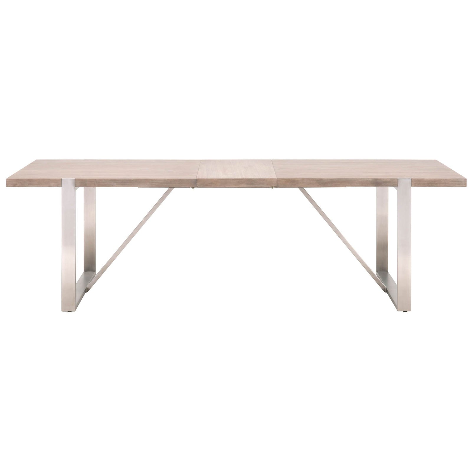 Hudson Round Extending Dining Table, 90-120cm, White Wood Only £299.99