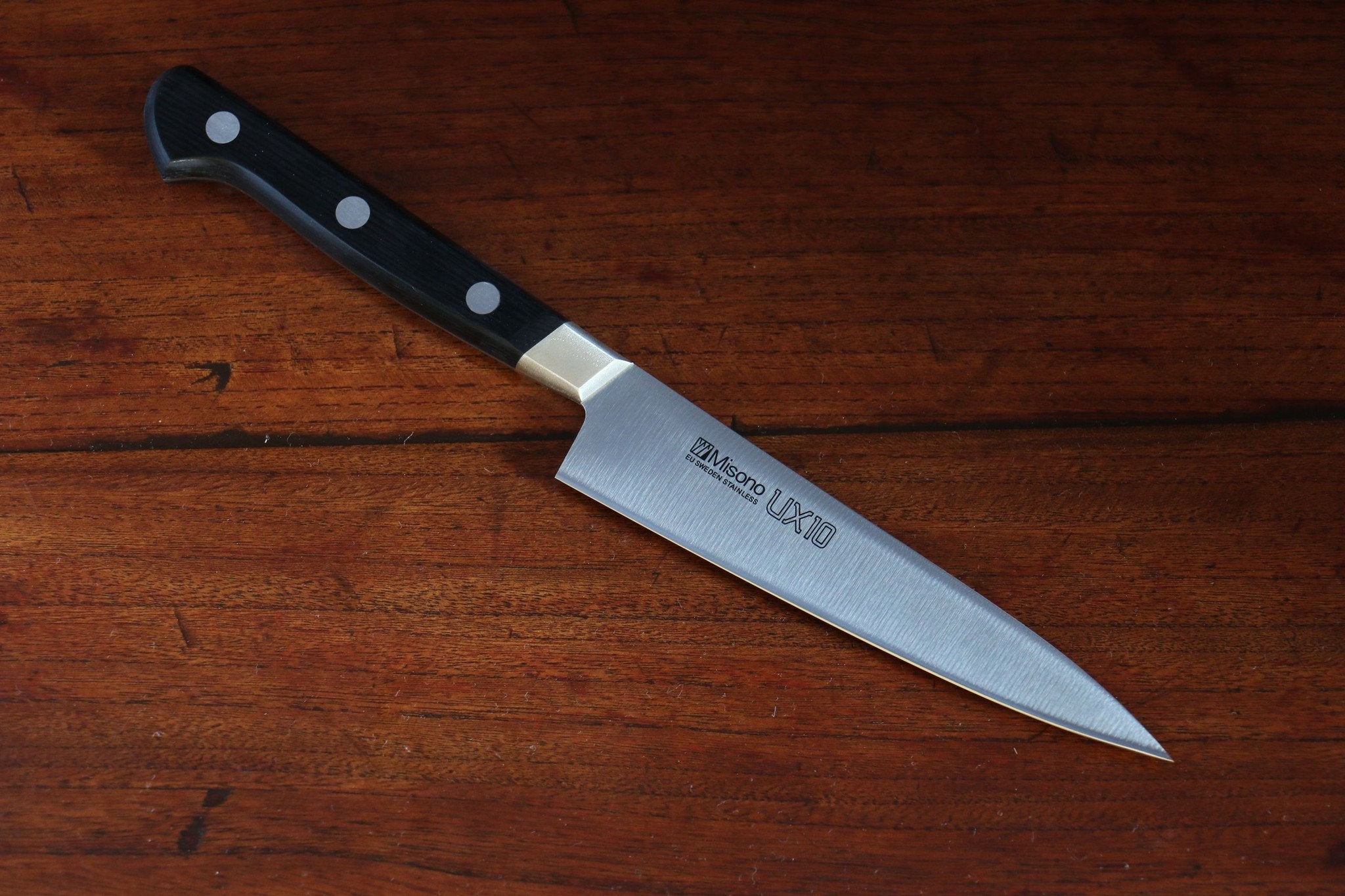 ミソノ UX10 ステンレス鋼 ペティーナイフ 和包丁 130mm – 清助刃物