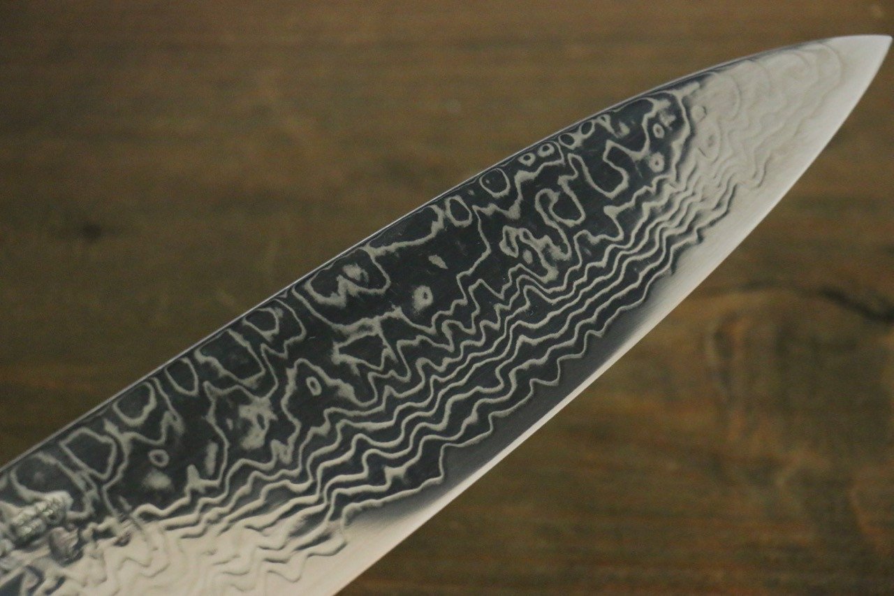 佑成 ZDP189 ダマスカス 牛刀包丁 和包丁 210mm 紫檀柄 – 清助刃物