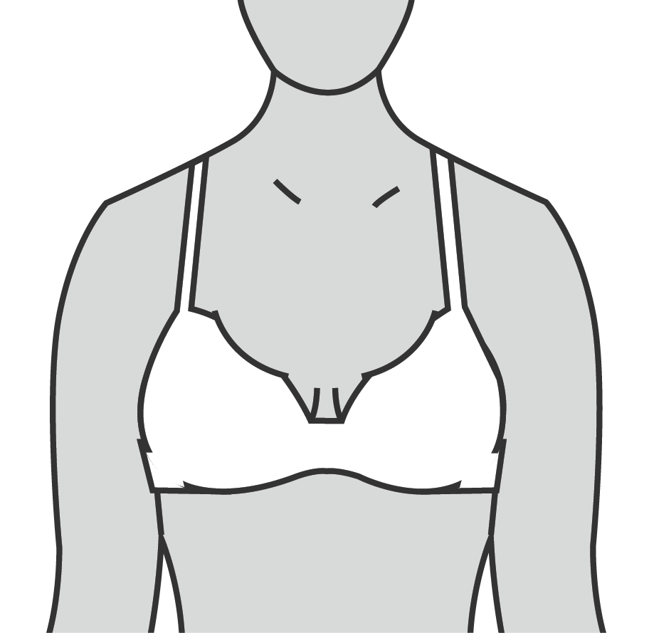 How should a bra fit, and how can you tell if it doesn't fit
