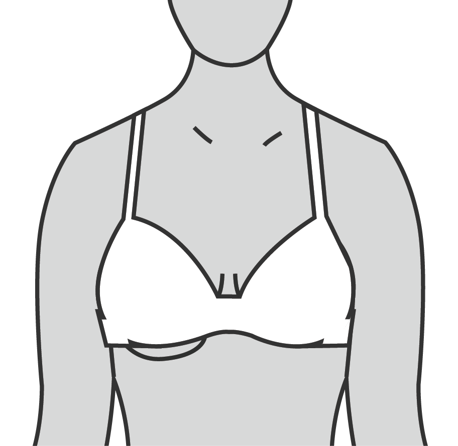 Linee guida per la vestibilità del reggiseno - Sottoseno