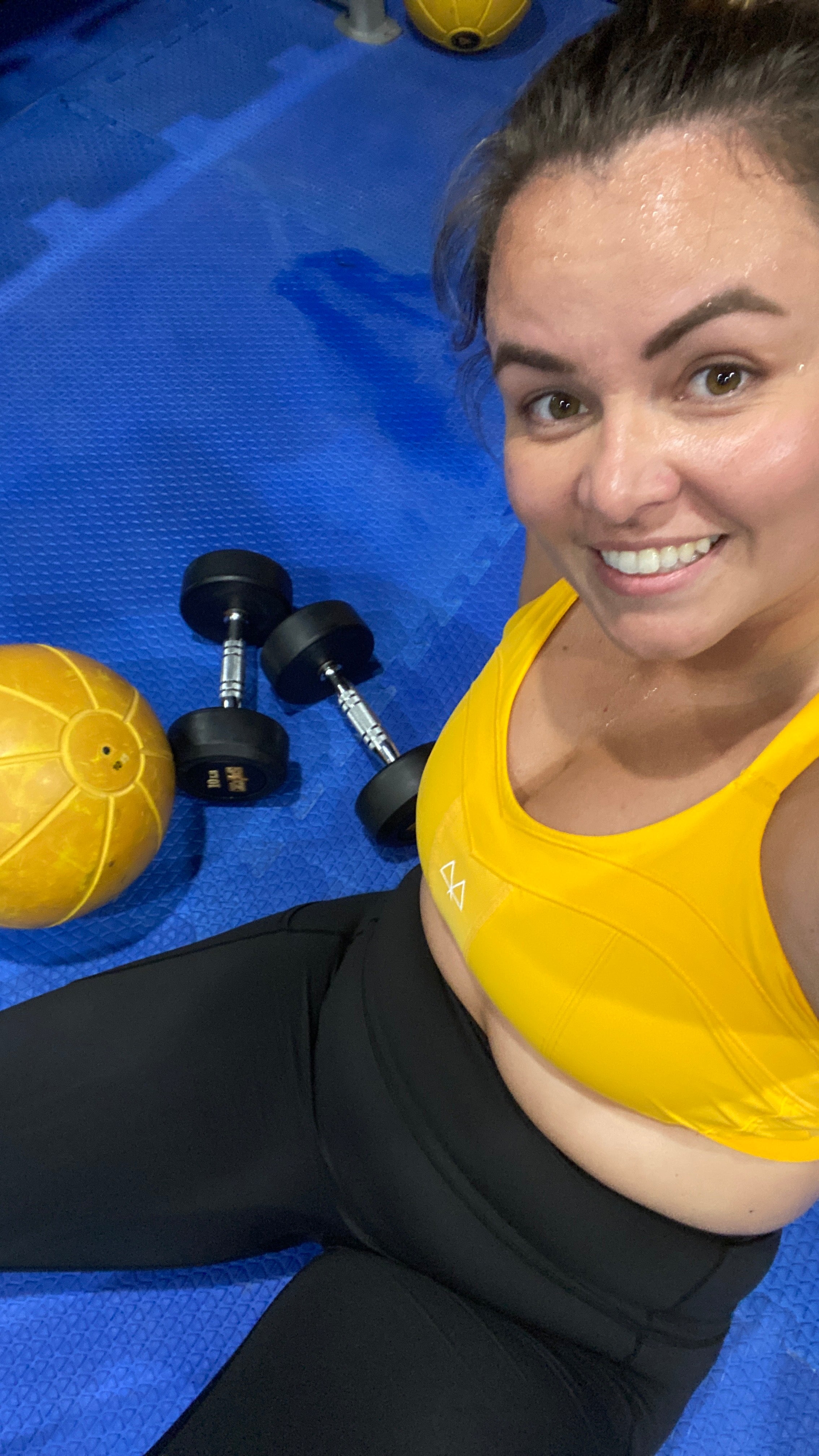 MAAREE Yellow Solidarity sports bra