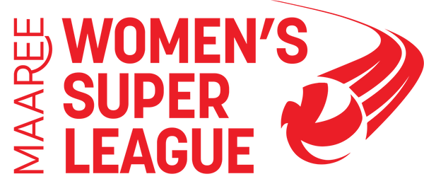 MAAREE Women's Volleyball Super League Logo in Red