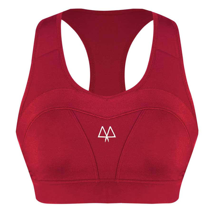 Scarlet Red ALPHA Women's Sports Bra - ALPHA Territory®