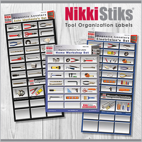 Tool Organization Labels by NikkiStiks®