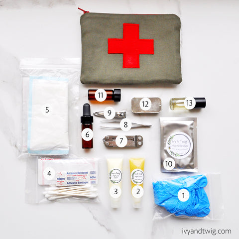 Natural First Aid Kit DIY