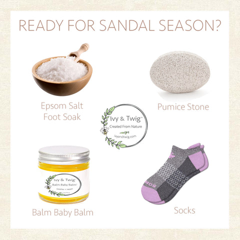 Get Your Feet Ready for Sandal Season