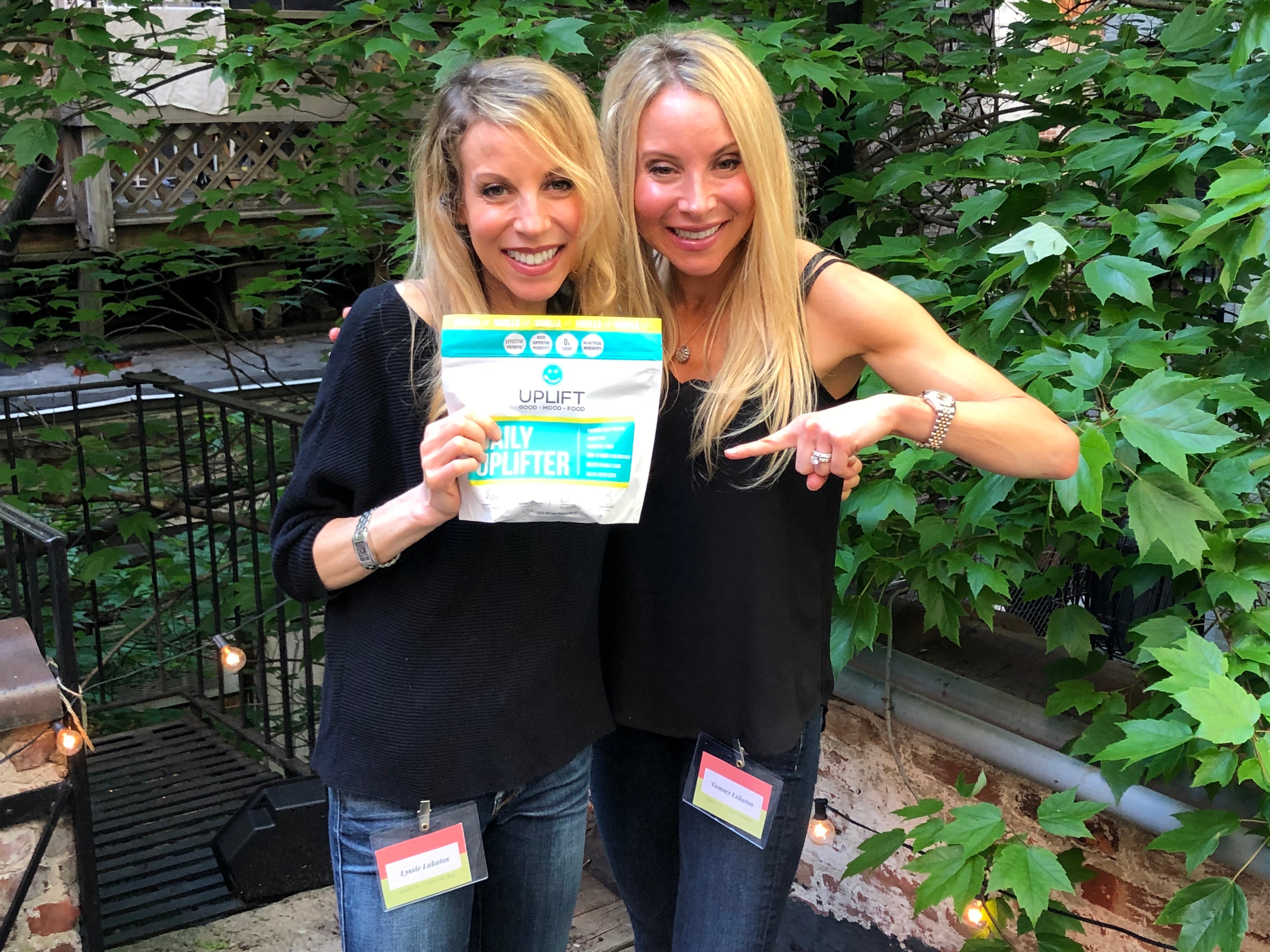 Nutrition Twins Tammy and Lyssie Uplift Food Prebiotics Plant based influencer event tastebuzz nyc