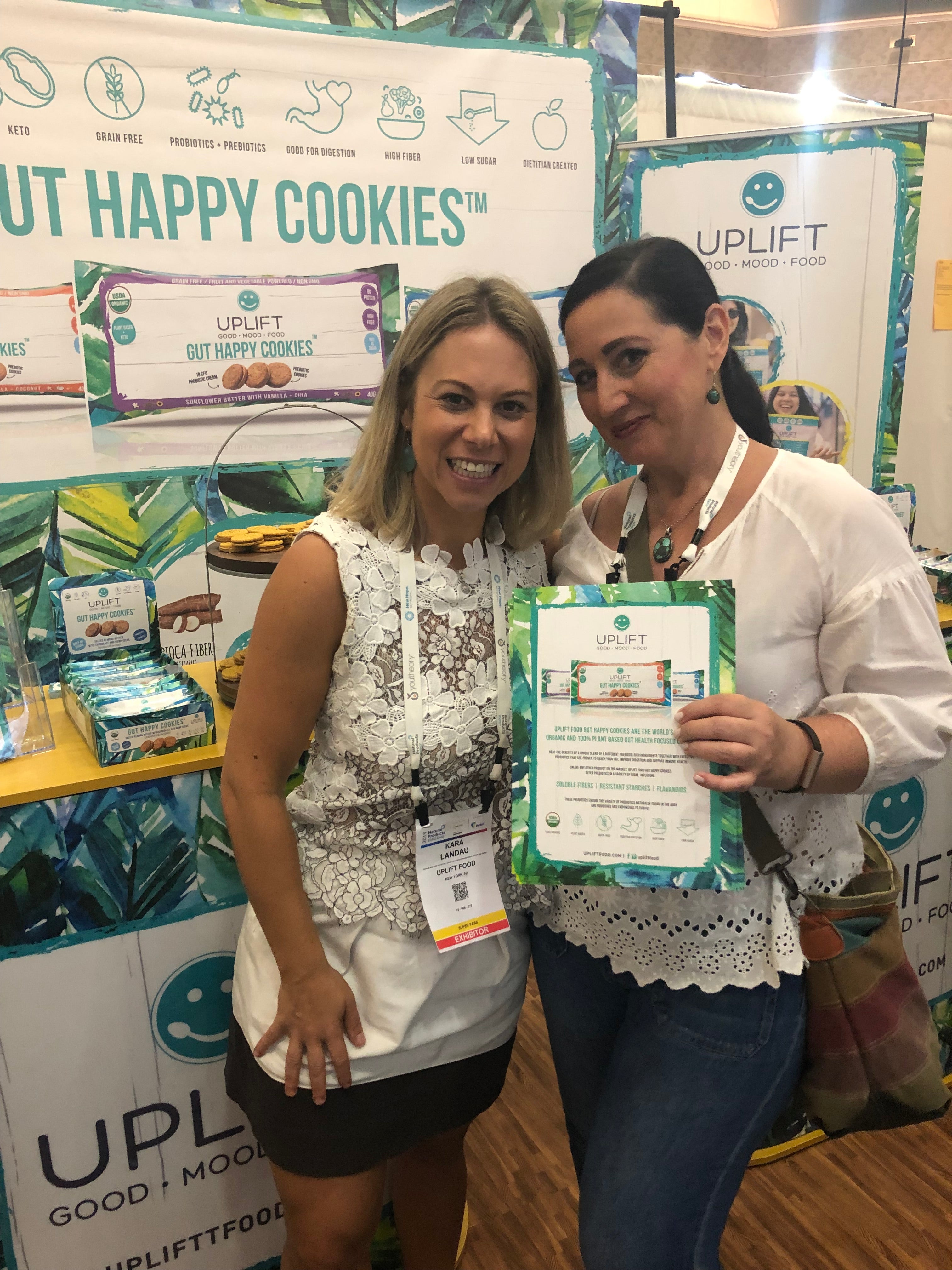 expo east emerging trends uplift food gut happy cookies prebiotic gut health functional snack