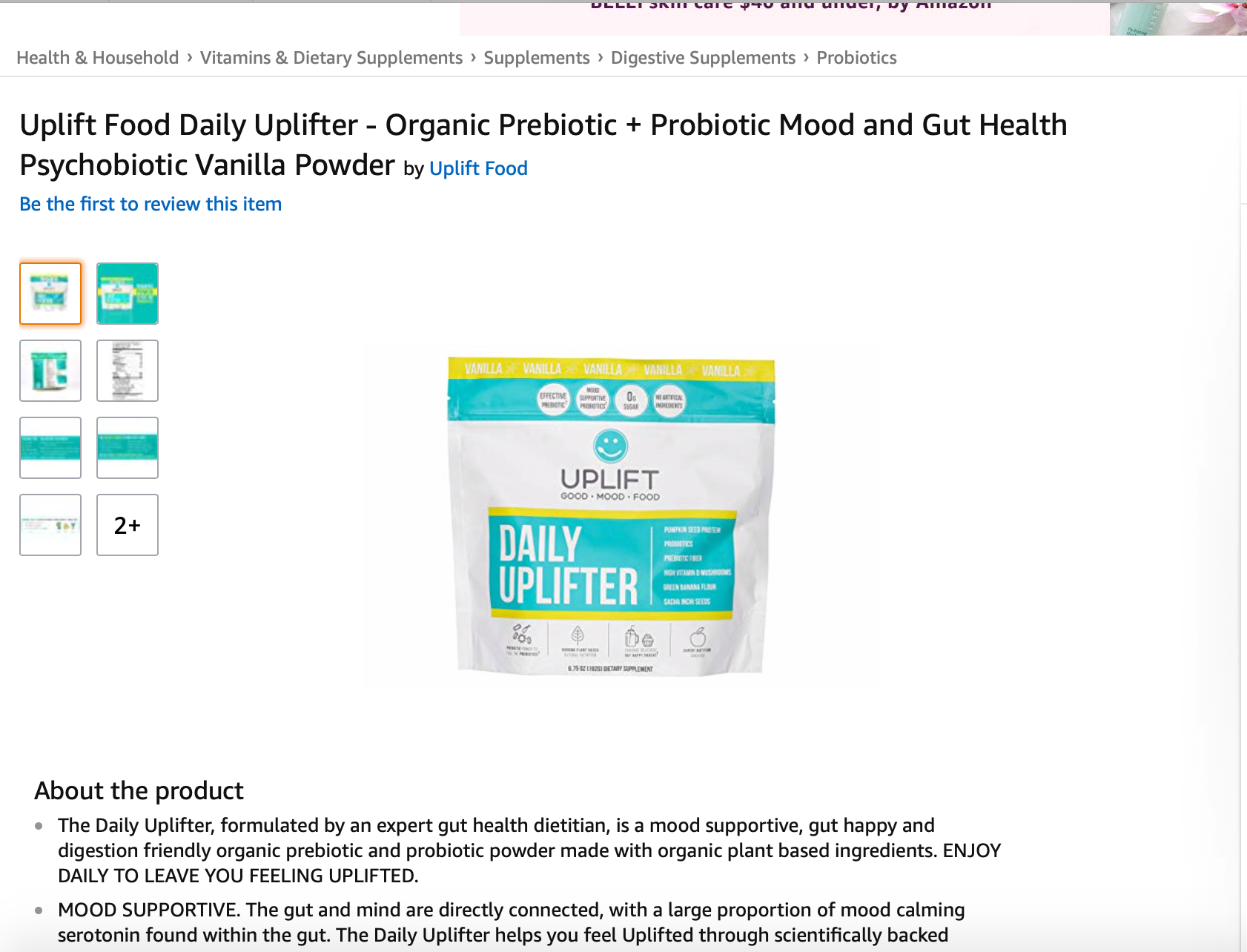 Uplift Food Daily Uplifter amazon prime where to buy free shipping