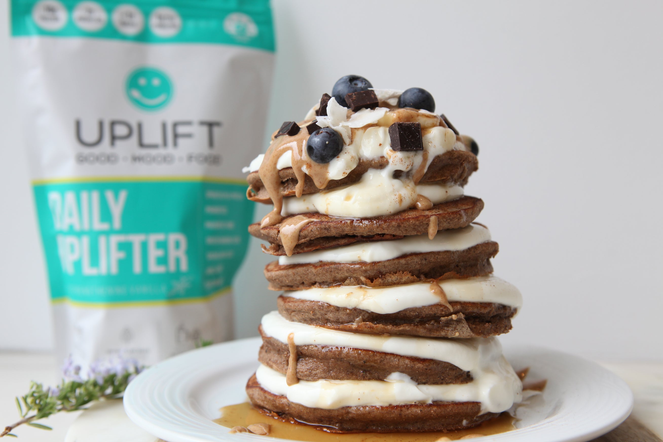 uplift food daily uplifter prebiotic supplement gut health psychobiotic prebiotic fiber gut happy cookies