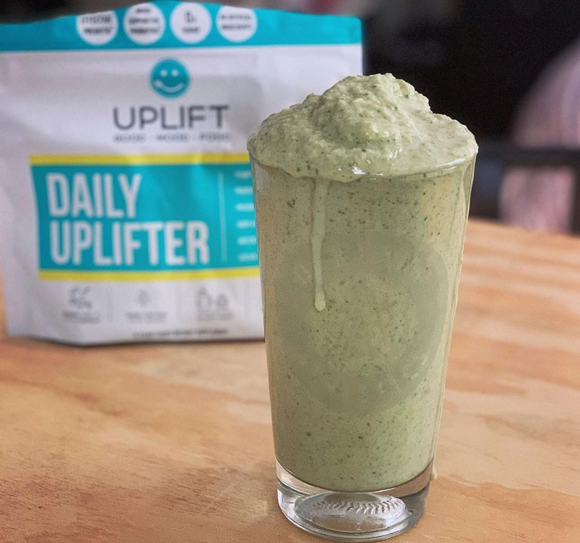 Uplift food daily uplifter prebiotic supplement gut health psychobiotic prebiotic fiber gut happy cookies good mood food