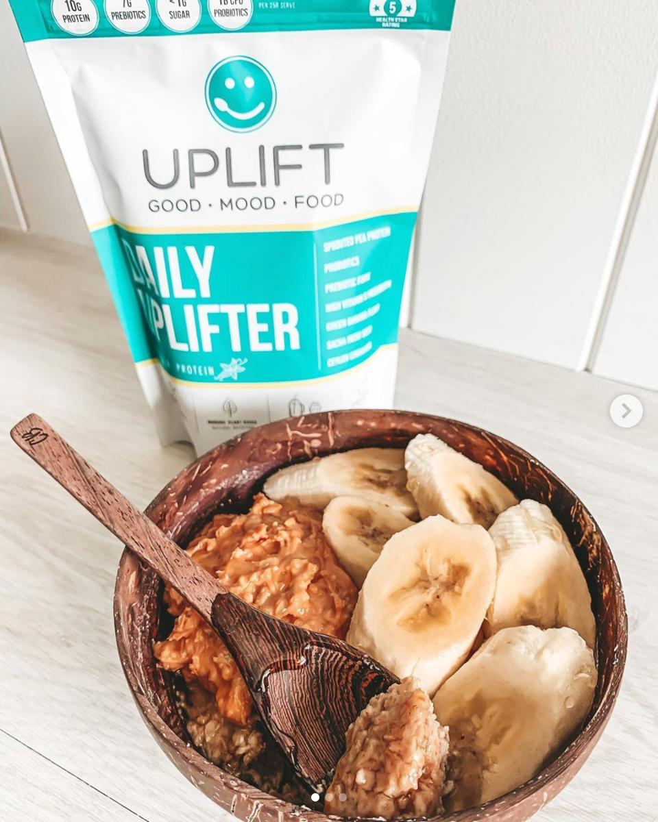  uplift food daily uplifter prebiotic supplement gut health psychobiotic prebiotic fiber gut healthy snacks gut healthy cookies