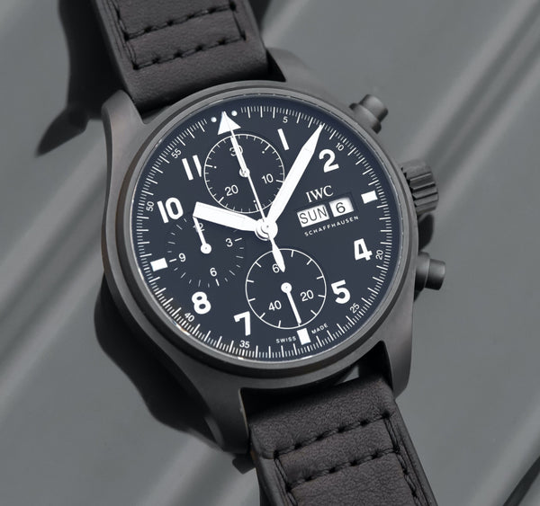 IWC Pilot’s Watch Chronograph Tribute To 3705 – Element iN Time NYC