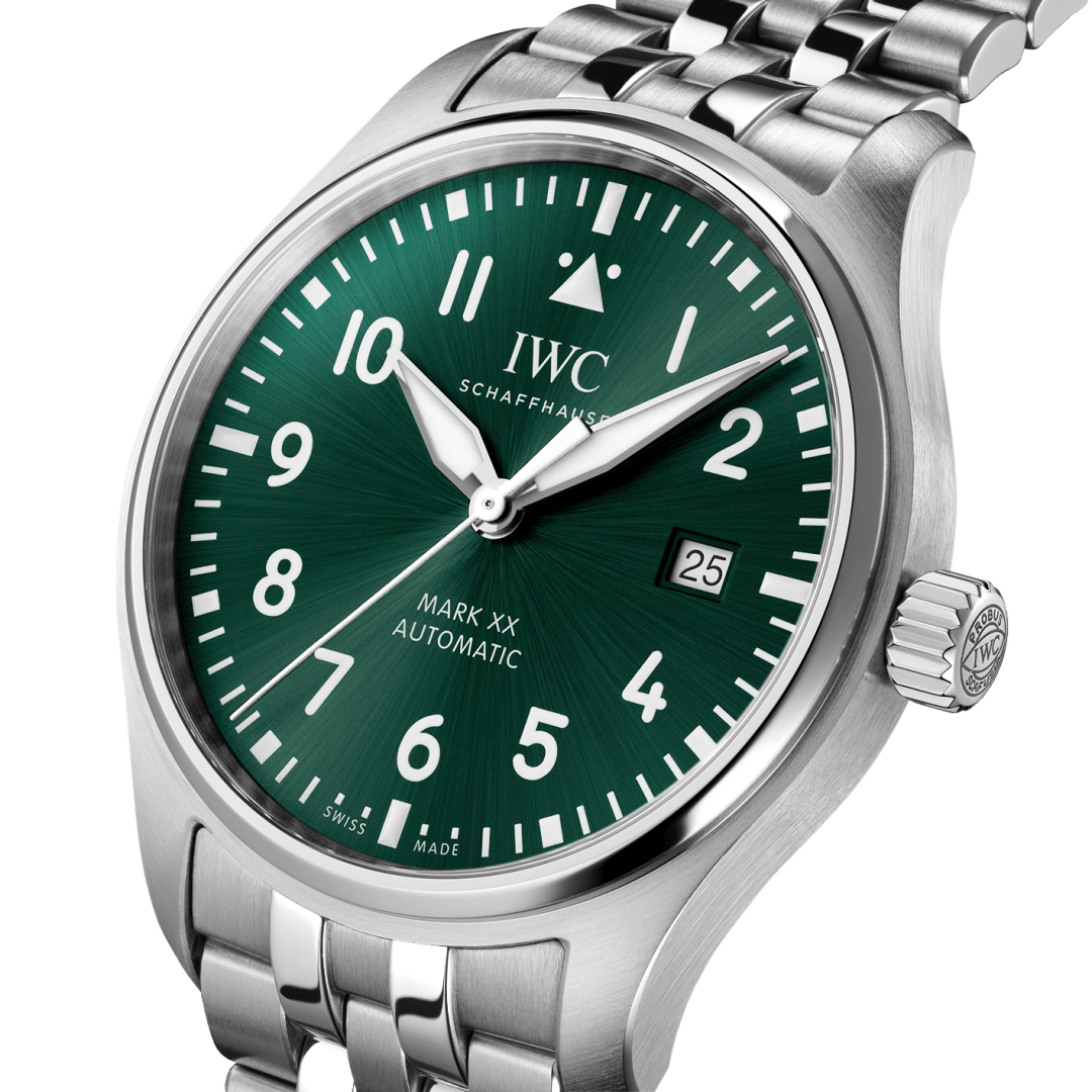 IWC Pilot's Watch Mark XX iN Green – Element iN Time NYC