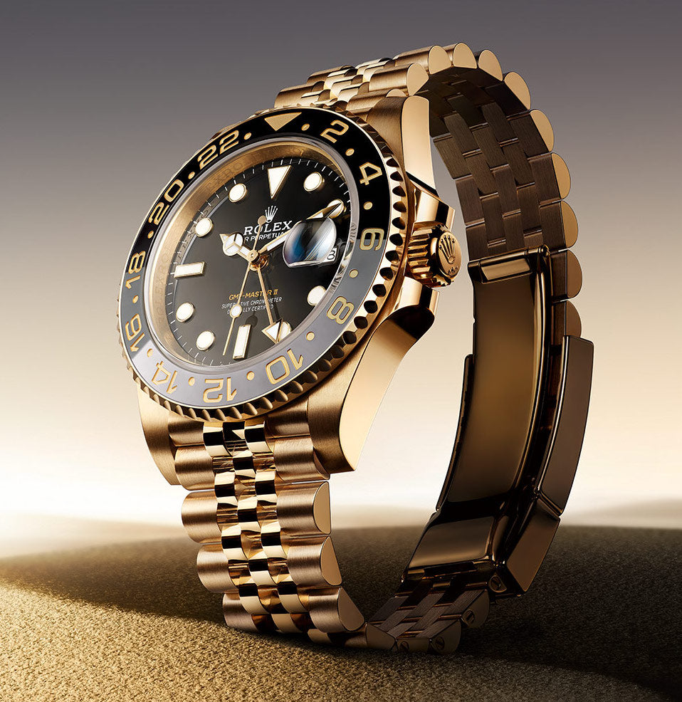 Rolex GMT-Master II with Black & Ceramic Bezel Element iN Time NYC