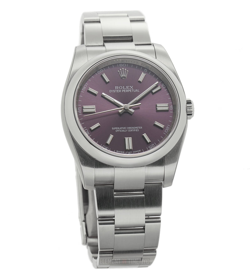 oyster perpetual 36 red grape