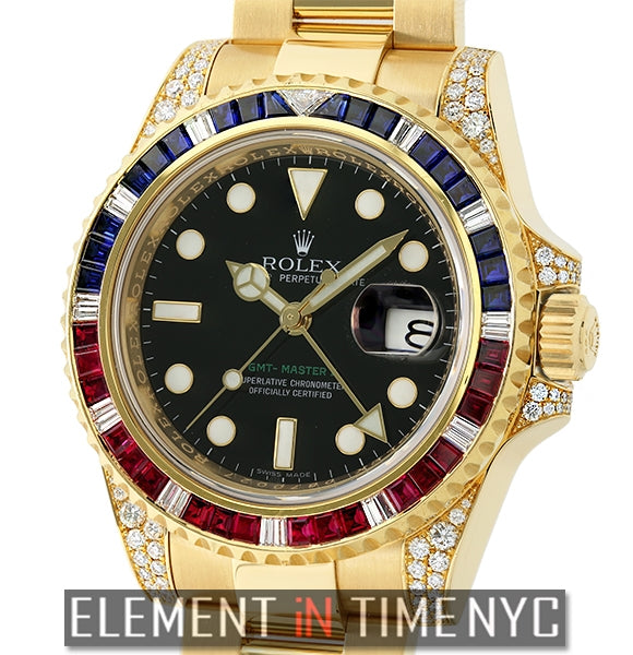 rolex ruby sapphire bezel