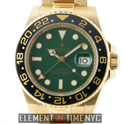 Rolex GMT-Master II 18k Yellow Gold 