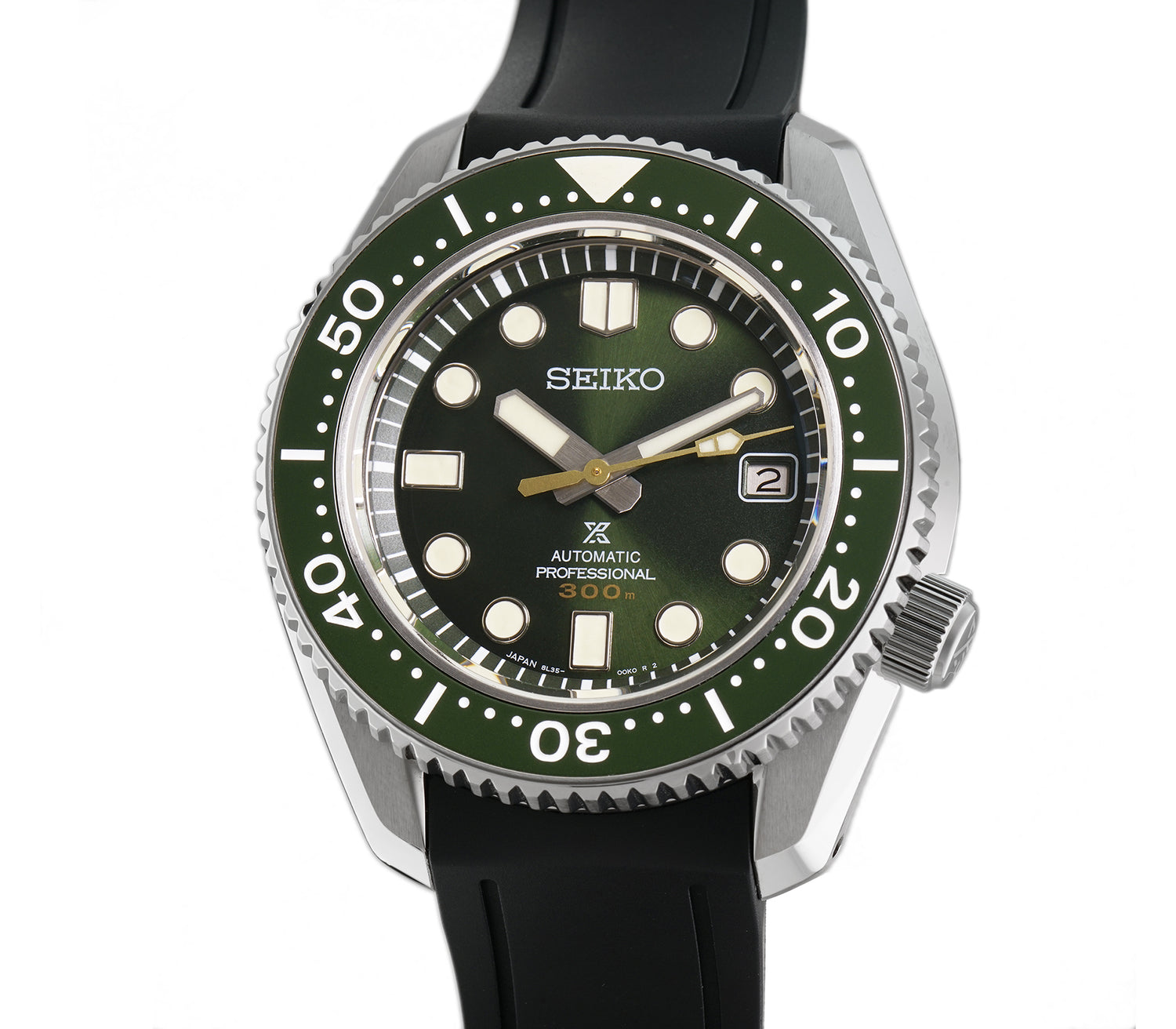 Seiko Prospex 44mm Diver 300m Limited Edition Green Dial SLA019 – Element  iN Time NYC