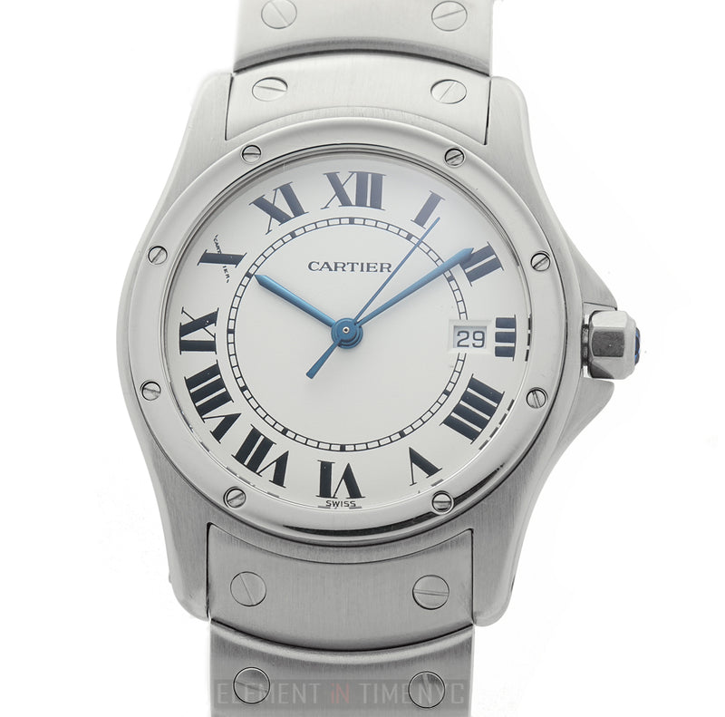 cartier santos round