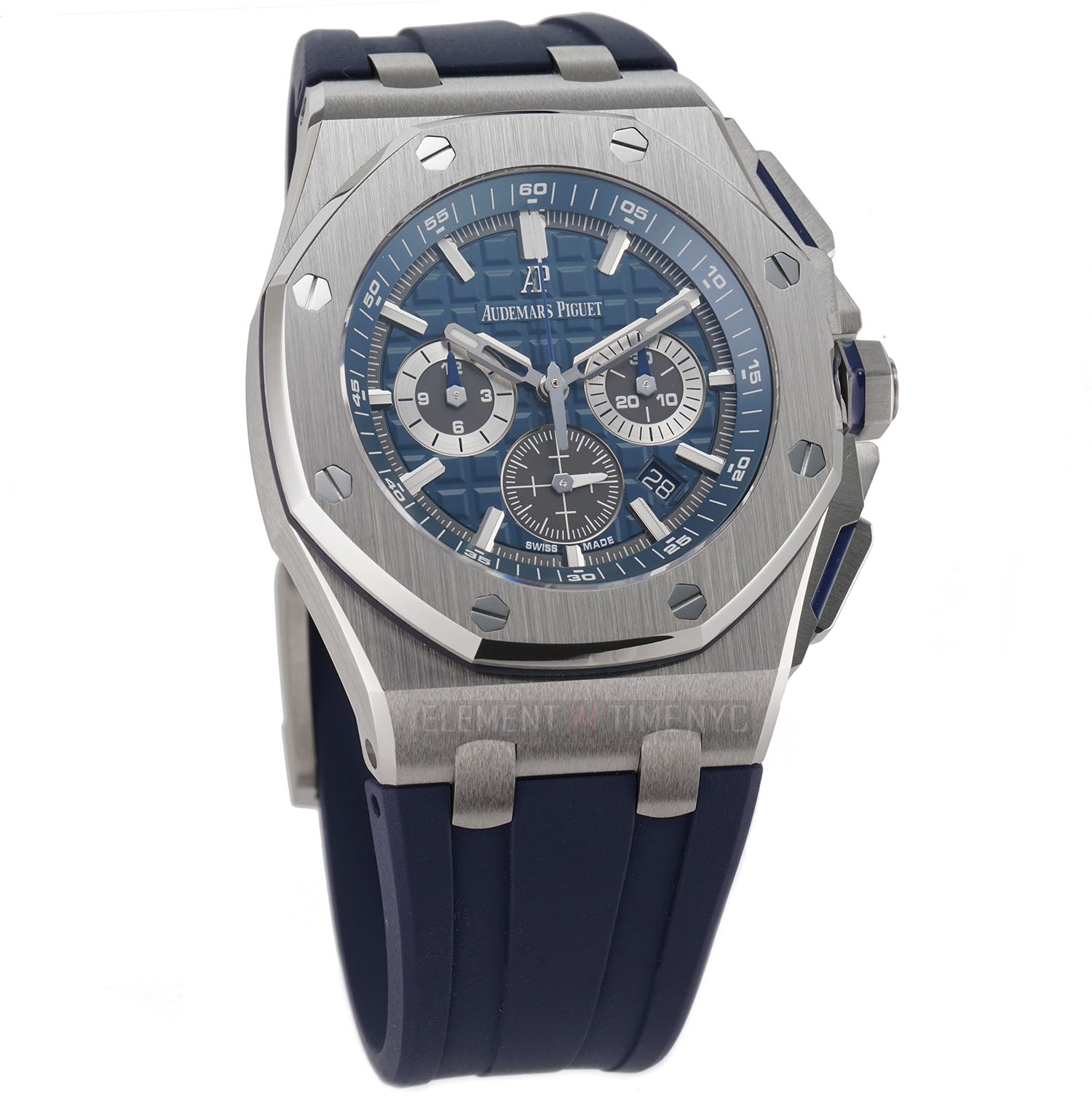 Chronograph Titanium 42mm Blue Méga-Tapisserie Pattern Dial – Element ...