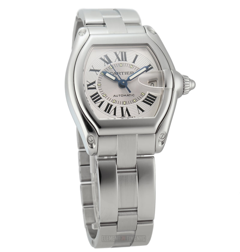 cartier roadster blue hands