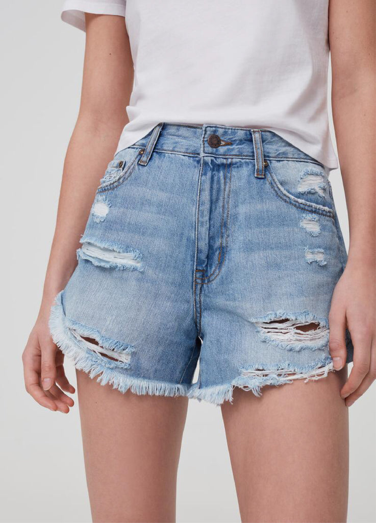 destroyed levi shorts