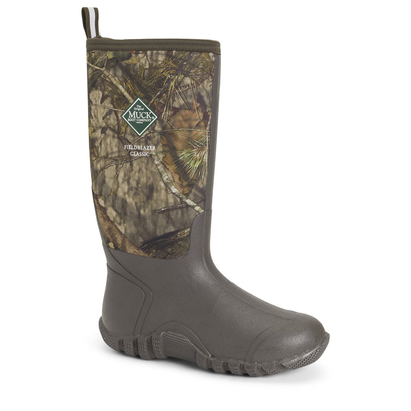 redhead camo utility waterproof rubber boots for men