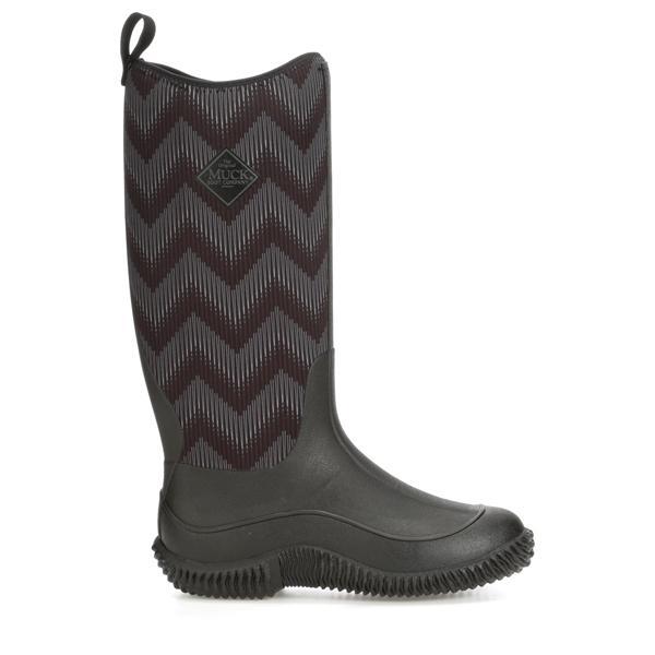 Hale Black Chevron Waterproof Boots 