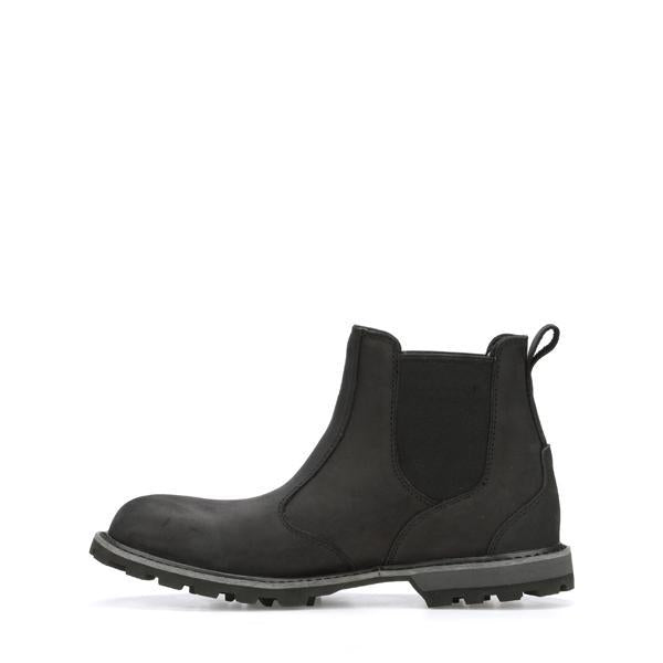 black waterproof chelsea boots