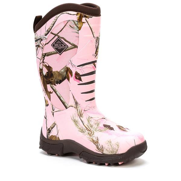 pink camouflage boots